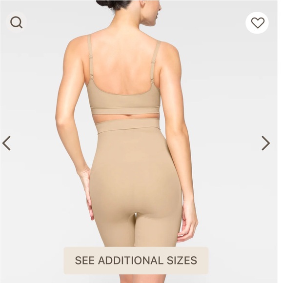 NWOT SKIMS HIGH-WAISTED MID THIGH SHORT - Picture 3 of 6